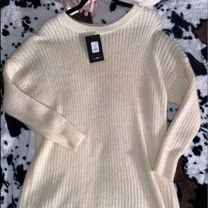Tunic sweater dress